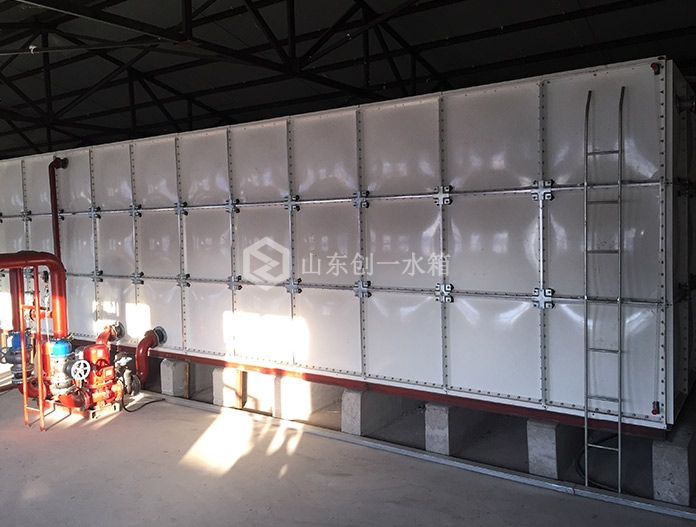 廣西百色某賓館-玻璃鋼水箱